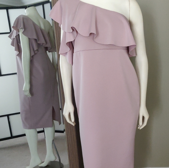 ASOS one shoulder maternity dress - Picture 5 of 6